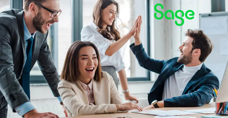 Happy team finished integrating Sage ERP - Artsyl