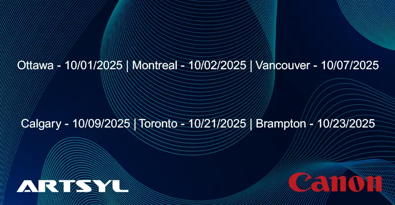 Artsyl AI-Powered Automation at Canon Enterprise Events 2025