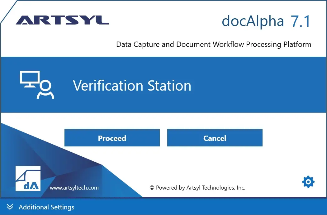 Verification Station - Artsyl